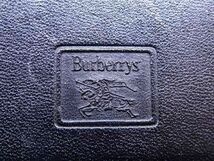 Burberrys バーバリーズ レザー がま口 三つ折り 財布 ウォレット 札入れ 小銭入れ レディース ブラック系 DD7598_画像6