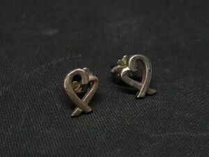 1円 TIFFANY＆Co ティファニー パロマピカソ ラビングハート SV925 ピアス アクセサリー レディース シルバー系 AP5402