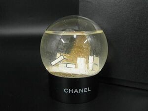 1円 CHANEL シャネル ココマーク スノードーム 2012年 オブジェ 置物 インテリア レディース メンズ アイボリー系 AV5265