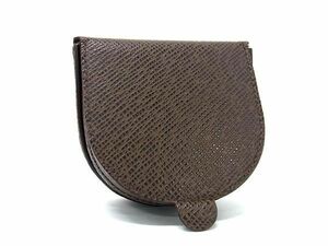 1円 ■美品■ LOUIS VUITTON ルイヴィトン M64428 タイガ ポルトモネ キュヴェット コインケース コインパース ブラウン系 AW2785