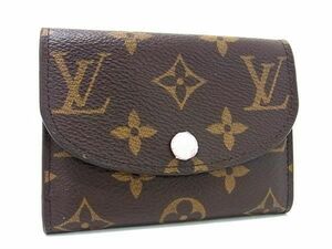 1円 LOUIS VUITTON ルイヴィトン M62361 モノグラム ポルトモネ ロザリ コインケース コインパース 小銭入れ ブラウン系 AS8327