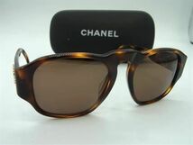 1円 ■極美品■ CHANEL シャネル 01452 91235 ココマーク べっ甲調 サングラス メガネ 眼鏡 レディース ブラウン系 AT9268_画像1