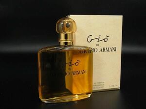 1円 ■新品同様■ GIORGIO ARMANI ジョルジオアルマーニ Gio オーデパルファム 100ml 香水 フレグランス パフューム CB1645