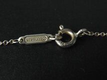 1円 ■美品■ TIFFANY＆Co ティファニー ハートロック SV925 ネックレス ペンダント アクセサリー レディース シルバー系 AT4458_画像3