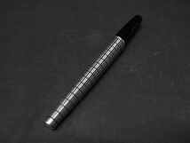 1円 ■美品■ PILOT パイロット エリート ペン先18K 750 18金 万年筆 文房具 筆記用具 ステーショナリー シルバー系×ブラック系 AX1495_画像2