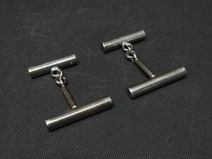 1円 GUCCI グッチ SV925 カフス カフリンクス アクセサリー ビジネス 紳士 メンズ シルバー系 AX1486