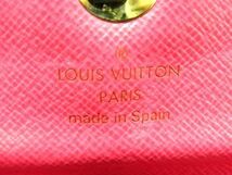 1円 LOUIS VUITTON ルイヴィトン M93747 モノグラムマルチカラー ポルトフォイユ サラ 二つ折り 長財布 ウォレット ブラック系 AS7344_画像5