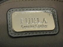 1円 ■新品■未使用■ FURLA フルラ アレックス ドーム レザー 2WAY ハンドバッグ ショルダー 肩掛け 斜め掛け ホワイト系 AS9494_画像6