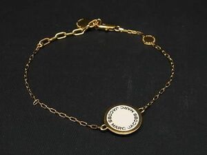 1円 ■美品■ MARC JACOBS マークジェイコブス ブレスレット アクセサリー レディース ゴールド系 AU5902