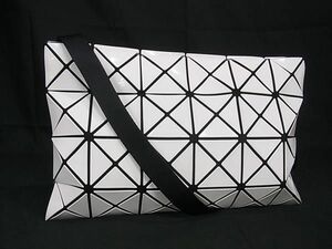 1円 ■極美品■ BAO BAO ISSEY MIYAKE バオバオイッセイミヤケ PVC クロスボディ ショルダーバッグ ホワイト系 BI0841