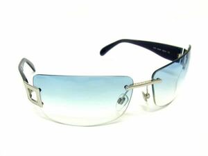 1円 ■美品■ BVLGARI ブルガリ 619 102/8F 69□15 115 サングラス メガネ 眼鏡 レディース メンズ ネイビー系 BE9956