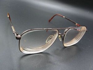 S.T.Dupont エス・テー・デュポン DP 2410T 58□14 140 度入り メガネ 眼鏡 メンズ ブラウン系 DE0472