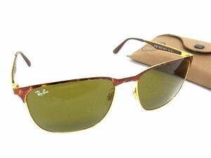 1円 Ray-Ban レイバン RB3569 9008/73 59□17 サングラス メガネ 眼鏡 メンズ レディース ブラウン系 CC1434