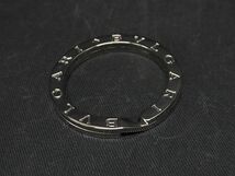 1円 ■美品■ BVLGARI ブルガリブルガリ SV925 キーリング ネックレストップ ペンダントトップ アクセサリー シルバー系 AU5927_画像3