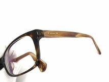 1円 ■美品■ COACH コーチ 5204(Dark Tortoise/Light Brown Horn) 度入り めがね メガネ 眼鏡 レディース ブラウン系 AV6744_画像3