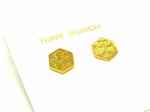 1円 ■美品■ TORY BURCH トリーバーチ ピアス アクセサリー レディース ゴールド系 AX2211