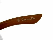 1円 ■極美品■ ChristianDior クリスチャンディオール 1KDCOR 62□20 125 サングラス メガネ 眼鏡 レディース クリアブラウン系 AX1278_画像5