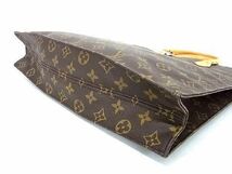 1円 ■極美品■ LOUIS VUITTON ルイヴィトン M51140 モノグラム サックプラ ハンドバッグ トート レディース メンズ ブラウン系 AX3497_画像4