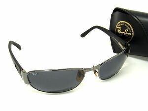 1円 ■美品■ Ray-Ban レイバン RB3141 004/6 60□18 サングラス メガネ 眼鏡 レディース メンズ ブラック系 AV5641