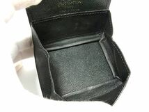 1円 LOUIS VUITTON ルイヴィトン M30384 タイガ ポルトモネ ボワット コインケース コインパース 小銭入れ メンズ グリーン系 CC2080_画像3