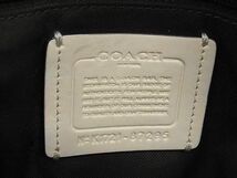 1円 ■美品■ COACH コーチ 87295 スワッガー27 レザー ハンドバッグ トート レディース ホワイト系 BG8076_画像6