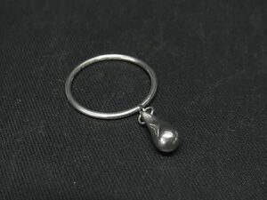 1円 ■美品■ TIFFANY＆Co ティファニー エルサペレッティ ティアドロップ SV925 リング 指輪 アクセサリー 約8号 シルバー系 AW2920