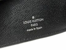 1円 ■美品■ LOUIS VUITTON ルイヴィトン M62289 エピ ポルトフォイユ マルコNM 二つ折り 財布 ウォレット メンズ ブラック系 AX4029_画像6