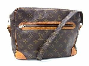 1円 LOUIS VUITTON ルイヴィトン モノグラム ショポトマック ショルダーバッグ ボディバッグ 斜め掛け レディース ブラウン系 AX3133