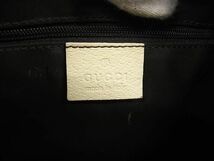 1円 GUCCI グッチ 001 3873 3754 キャンバス×レザー チェーン ワンショルダーバッグ ハンドバッグ 肩掛けかばん ベージュ系 BH1777_画像6