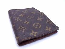 1円 ■美品■ LOUIS VUITTON ルイヴィトン R20005 モノグラム アジェンダPM 6穴式 手帳カバー スケジュール帳 ブラウン系 AZ0131_画像2