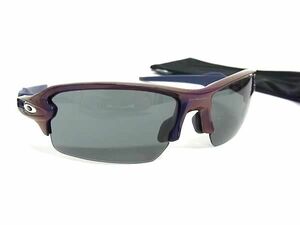 1円 ■美品■ OAKLEY オークリー サングラス ブルー系×パープル系 AV6952