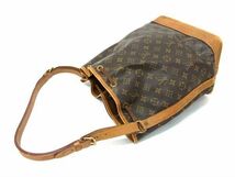 1円 LOUIS VUITTON ルイヴィトン M42224 モノグラム ノエ 巾着型 ショルダーバッグ 肩掛け レディース ブラウン系 AX3135_画像3