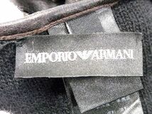 EMPORIO ARMANI エンポリオアルマーニ 手袋 グローブ 表記サイズ M メンズ レディース ブラウン系×カーキ系 DD0874_画像3