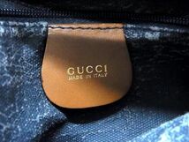 1円 GUCCI グッチ 001 090 1663 キャンバス×レザー クロスボディ ショルダーバッグ レディース ベージュ系×マルチカラー BG8099_画像6