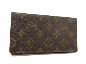 1円 LOUIS VUITTON ルイヴィトン M56341 モノグラム ポケットダイアリー 手帳カバー スケジュール帳 ブラウン系 FA0687