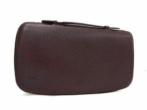 1円 ■極美品■ LOUIS VUITTON ルイヴィトン M30656 タイガ オーガナイザー アトール トラベルケース 財布 ウォレット ブラウン系 AY0677