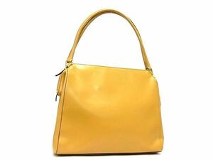 1円 ■美品■ PRADA プラダ レザー ハンドバッグ トート ショルダー 肩掛けかばん レディース ライトブラウン系 BJ0047