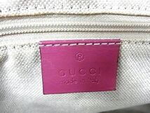 1円 ■美品■ GUCCI グッチ 247902 スーキー GG柄 GGキャンバス×レザー ハンドバッグ トート ショルダー 肩掛けかばん ベージュ系 BG7699_画像6