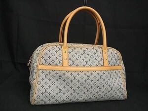 1円 LOUIS VUITTON ルイヴィトン M92003 モノグラムミニ マリー ハンドバッグ ミニボストンバッグ レディース グレー系 AV5593