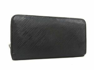 1円 LOUIS VUITTON ルイヴィトン M64838 エピ ジッピーウォレット ラウンドファスナー 長財布 レディース ノワール ブラック系 AX2331