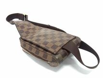 1円 ■美品■ LOUIS VUITTON ルイヴィトン N51994 ダミエ ジェロニモス クロスボディ ショルダーバッグ ボディバッグ ブラウン系 AX3855_画像3