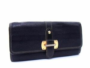 1円 LOUIS VUITTON ルイヴィトン M95645 スハリ ポルトフォイユ ル ファヴォリ 二つ折り 長財布 ウォレット レディース ブラック系 CE0276