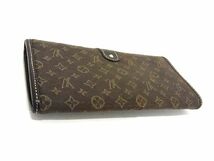 1円 LOUIS VUITTON ルイヴィトン M63006 モノグラムイディール ポルトフォイユ サラ 二つ折り 長財布 ウォレット ブラウン系 BF6082_画像2