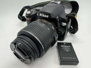 NIKON ニコン D60 AF-S DX NIKKOR 18-55mm f3.5-5.6 G デジタル一眼レフカメラ 動作未確認 【3515】