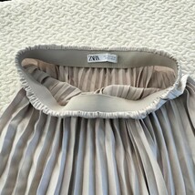 ZARA　ザラ　ロングプリーツスカート　シャンパンゴールド　size　S_画像7