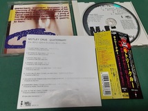 MOTLEY CRUE　モトリー・クルー◆『クォータナリー(ロウ・トラックス3)』日本盤CDユーズド品_画像2