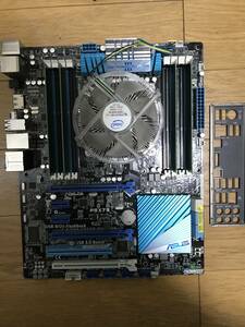 ASUS P9X79 i7-4930K SanMax DDR3-1600 4GBx4枚 Intel リテールクーラーセット