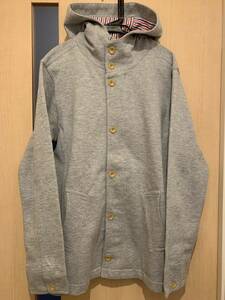  Takeo Kikuchi TK long sleeve Parker outer gray full Zip size L men's TAKEO KIKUCHI