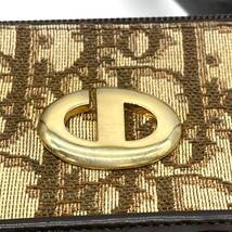 1円 良品 Christian Dior クリスチャンディオール トロッター ショルダーバッグ CDロゴ ゴールド金具_画像6