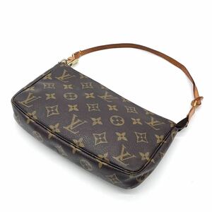 1円 LOUIS VUITTON ルイヴィトン モノグラム ポシェットアクセソワール アクセサリーポーチ ショルダーバッグ M51980